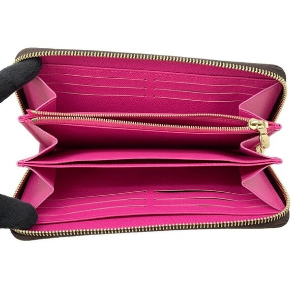 LOUIS VUITTON LV × TM Zippy Wallet_Japan Limited Edition Monogram Pink M14162 - Picture 6 of 7